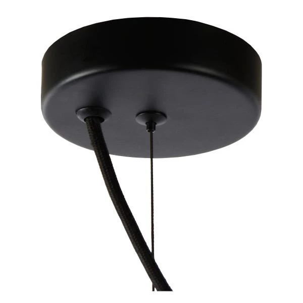 Lucide GLORIO - Hanglamp - Ø 32 cm - 1xE27 - Zwart - detail